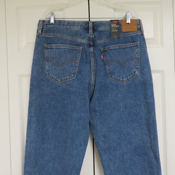Brand New!  Levi's Loose Straight Jeans Size 31 - Picture 3 of 6